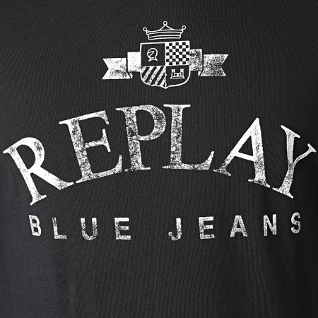 Replay - Tee Shirt M3141 Bleu Marine