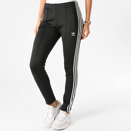 Adidas Originals - Pantalon Jogging Slim Femme A Bandes SST GD2361 Noir