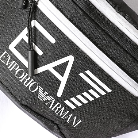 EA7 Emporio Armani - Sac Banane Train Core Sling Bag 275979-CC980 Noir