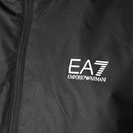 EA7 Emporio Armani - Veste Zippée Capuche 6HPB02-PN27Z Noir