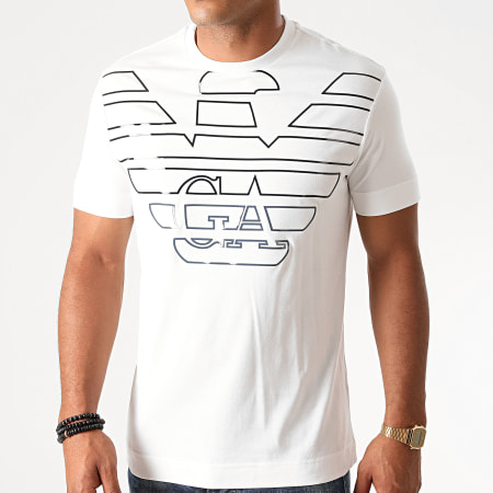 Emporio Armani - Tee Shirt 6H1TQ7-1J30Z Blanc