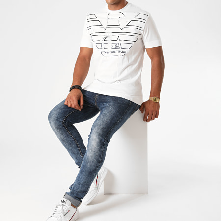Emporio Armani - Tee Shirt 6H1TQ7-1J30Z Blanc
