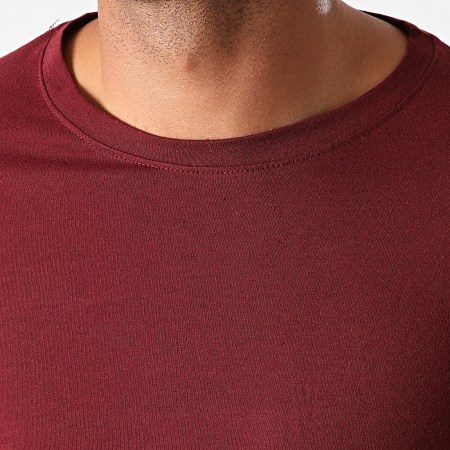 Frilivin - Tee Shirt Manches Longues Oversize 2091 Bordeaux