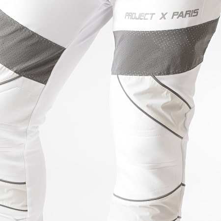Project X Paris - Pantalon Jogging 2040088 Blanc Réfléchissant