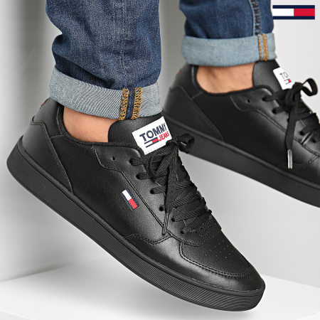 Tommy Jeans - Baskets Essential Cupsole 0573 Black