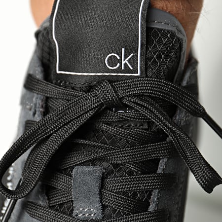 Calvin Klein - Baskets Delbert 2 Low Top Lace Up B4F4509 Grey Black