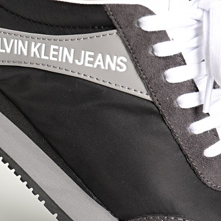 Calvin Klein - Baskets Jerrold Low Top Lace Up Nylon S0615 Mutli Black