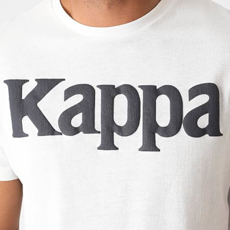 Kappa - Tee Shirt Slim Impala Blanc