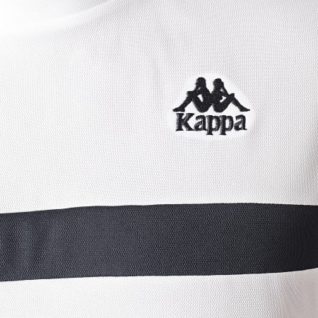 Kappa - Tee Shirt Slim Impro Blanc