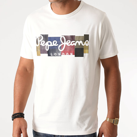 Pepe Jeans - Tee Shirt Casst Blanc