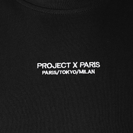 Project X Paris - Tee Shirt Manches Longues 2020072 Noir