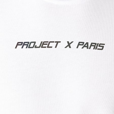 Project X Paris - Sweat Crewneck 2020082 Blanc Réfléchissant Iridescent