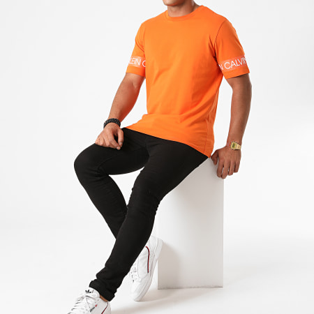 Calvin Klein - Tee Shirt GMF0K186 Orange