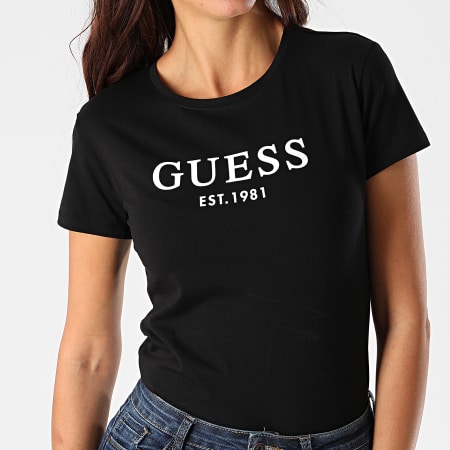 Guess - Tee Shirt Femme O0BI02-J1311 Noir