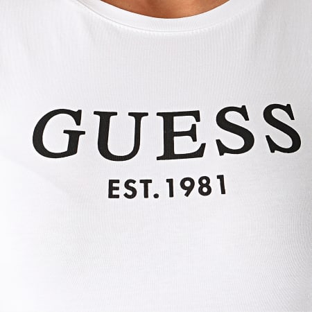 Guess - Tee Shirt Femme O0BI02-J1311 Blanc