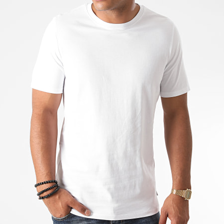 Jack And Jones - Camiseta Básica Orgánica Blanca