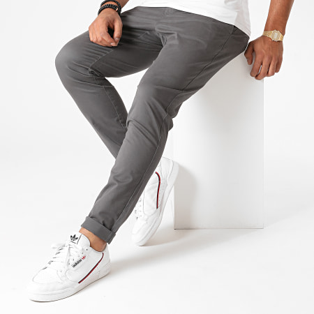 Only And Sons - Pantalon Chino Cam PG 6775 Gris Anthracite