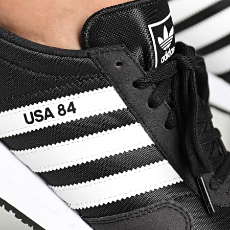 Adidas Originals - Baskets USA 84 FV2050 Core Black Footwear White Scarlet