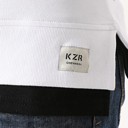 KZR - Sweat Crewneck Oversize B024 Blanc