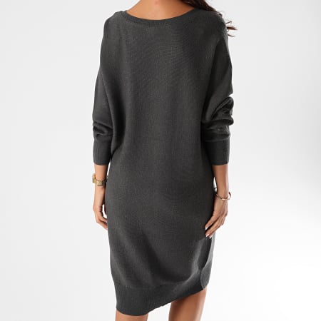 Noisy May - Robe Pull Femme Ship Gris Anthracite