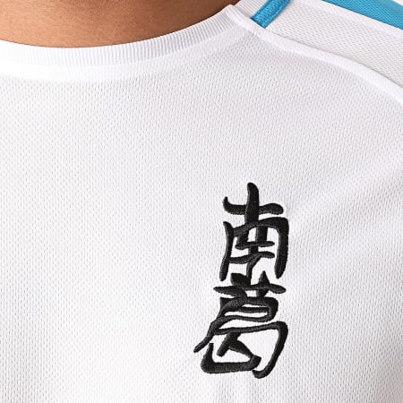 Okawa Sport - Tee Shirt De Sport A Bandes Newpie Blanc