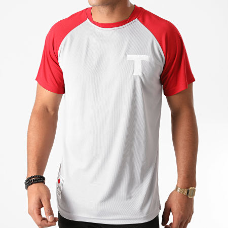 Okawa Sport - Tee Shirt De Sport Warner 2 Gris Rouge