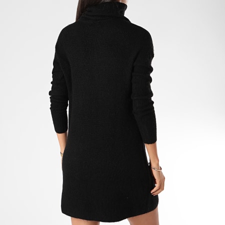 Only - Robe Pull Femme Manches Longues Jana Noir