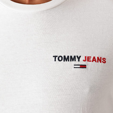 Tommy Jeans - Tee Shirt Chest Corp 9401 Blanc