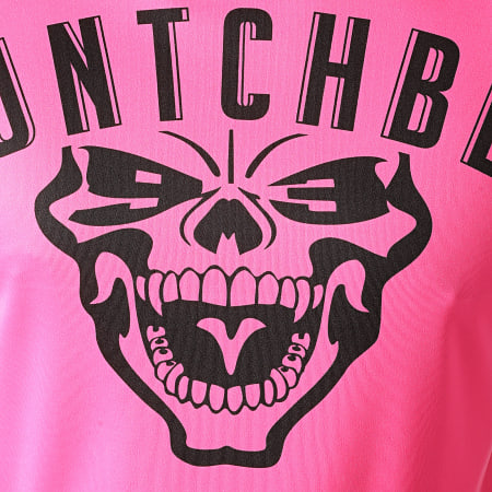Untouchable - Tee Shirt Maillot Rose Fluo