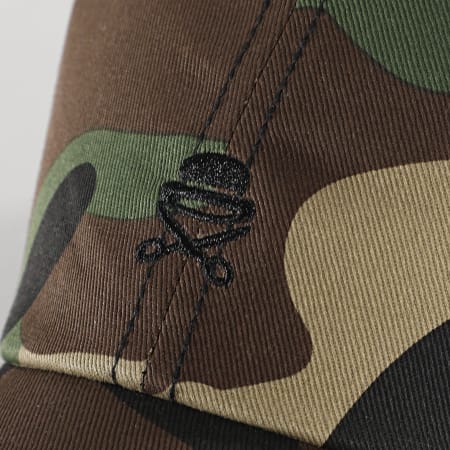 Cayler And Sons - Casquette Small Icon CS1137 Camouflage Vert Kaki