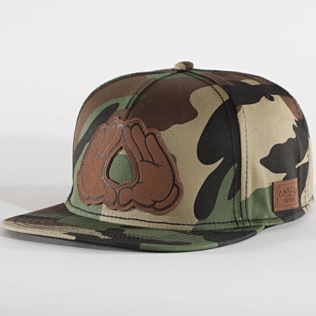 Cayler And Sons - Casquette Dynasty Lux CS1297 Camouflage Vert Kaki