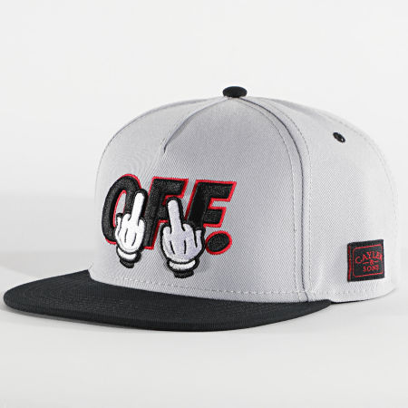 Cayler And Sons - Casquette Snapback Off CS1436 Gris