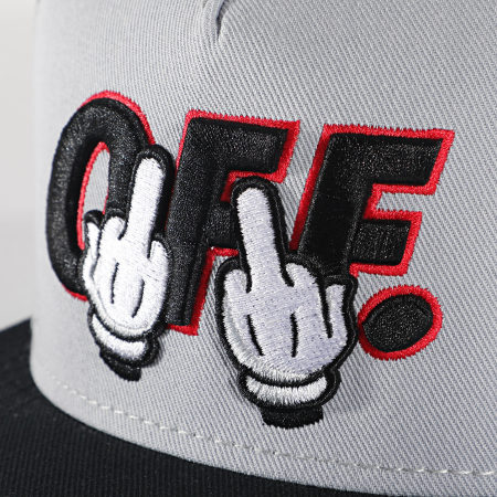 Cayler And Sons - Casquette Snapback Off CS1436 Gris
