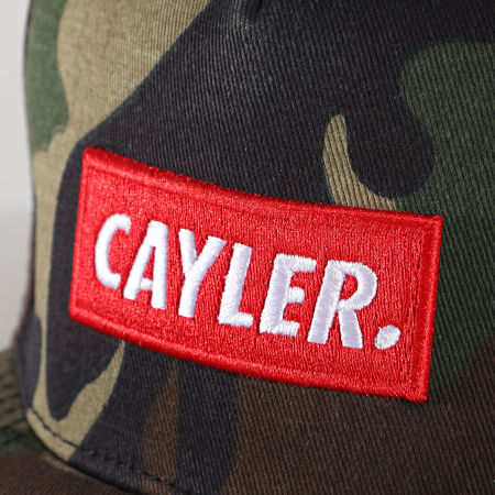 Cayler And Sons - Casquette Snapback Statement Camouflage Vert Kaki