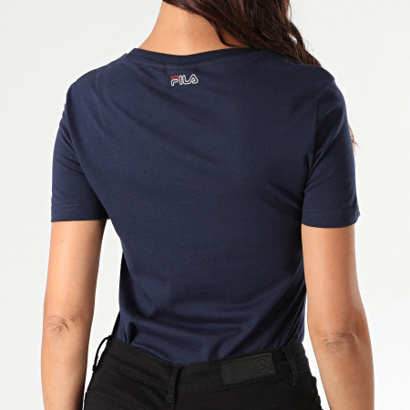 Fila - Tee Shirt Femme Ladan 683179 Bleu Marine
