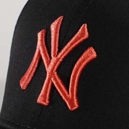 New Era - Casquette 9Fifty Stretch Snap League Essential 12490178 New York Yankees Noir Orange