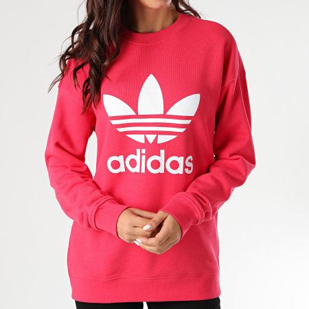 Adidas Originals - Sweat Crewneck Femme Trefoil GD2436 Rose