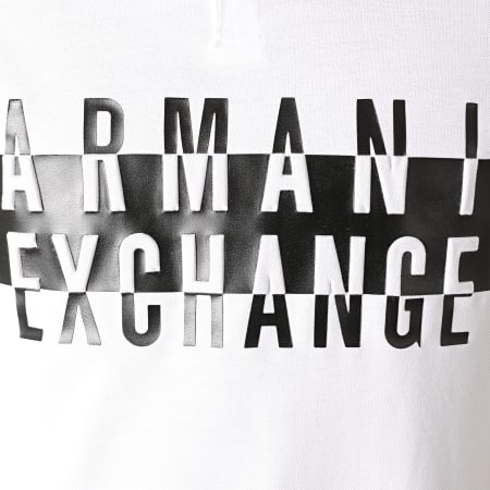 Armani Exchange - Polo Manches Courtes 6HZFFK-ZJL4Z Blanc