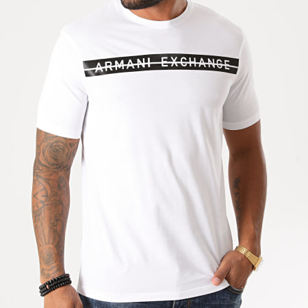 Armani Exchange - Tee Shirt 6HZTGW-ZJBVZ Blanc