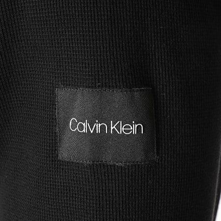 Calvin Klein - Sweat Crewneck Waffle 6188 Noir