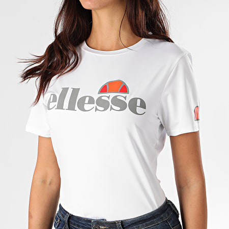 Ellesse - Tee Shirt Femme Giomici SRG09925 Blanc Réfléchissant