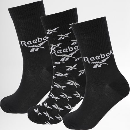 Reebok - 3 paia di calzini GC6683 Nero