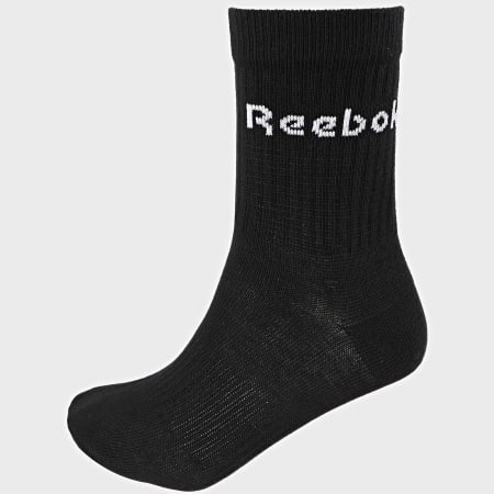 Reebok - Lot De 3 Paires de Chaussettes GH0331 Noir
