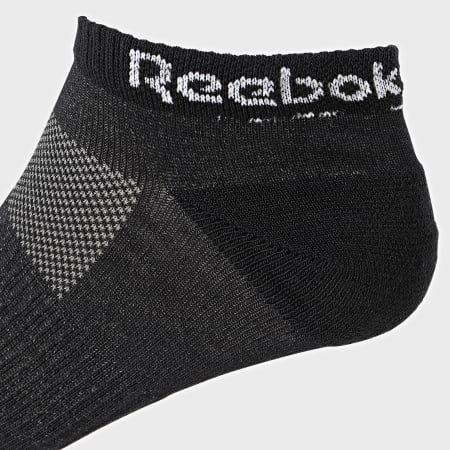 Reebok - Lot De 3 Paires De Socquettes GH0408 Noir