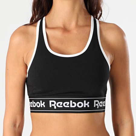 Reebok - Brassière Femme Linear Logo FU2182 Noir