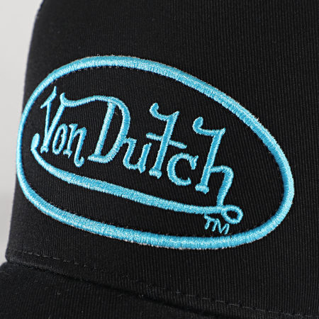 Von Dutch - Cappello Trucker Neon Nero Blu