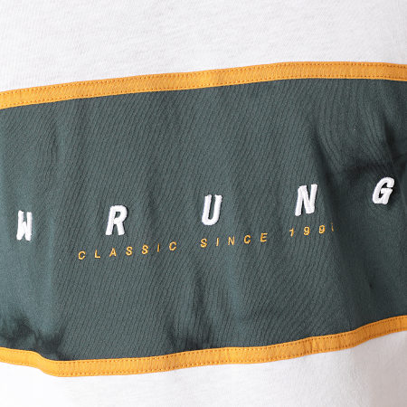 Wrung - Tee Shirt French Block 2 Blanc