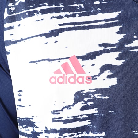 Adidas Sportswear - Tee Shirt De Sport Real Madrid FC FQ7892 Bleu Marine Blanc