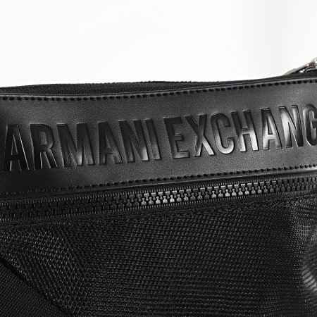 Armani Exchange - Sacoche Small Flat Crossbody 952278-0A831 Noir