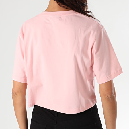 Ellesse - Tee Shirt Crop Femme Fireball SGB06838 Rose